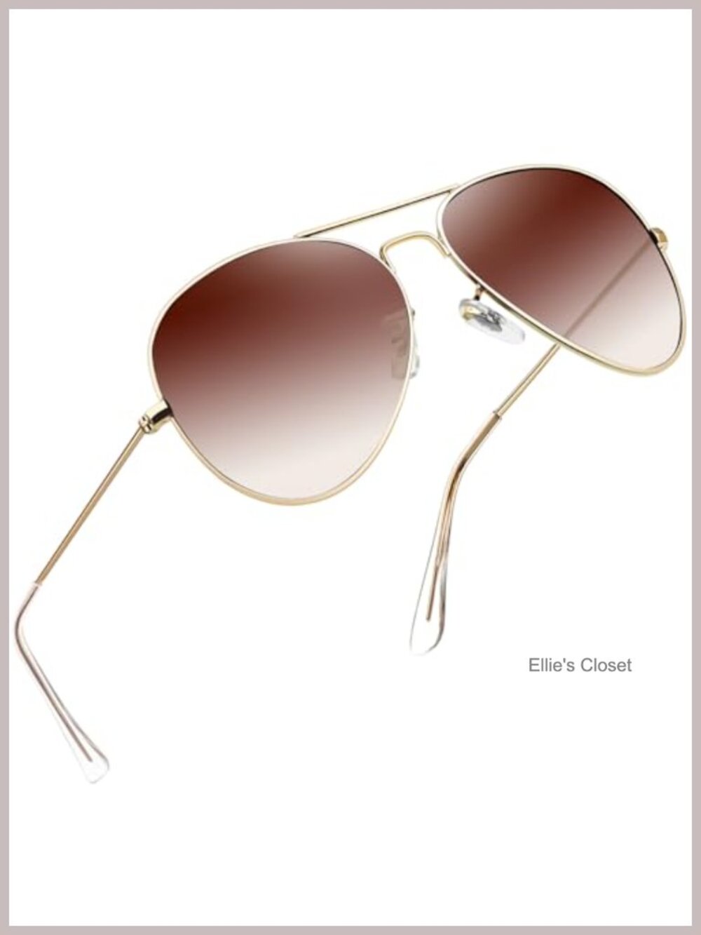 Polarized UV400 Shield Sunglasses Oversized Metal Frame Unisex